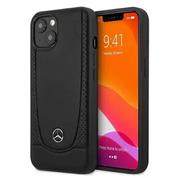 Mercedes MEHCP13SARMBK protective case for Apple iPhone 13 Mini 5.4" hardcase black/black Urban Line