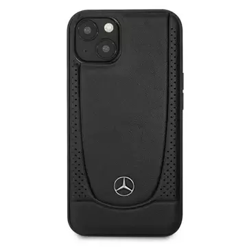 Mercedes MEHCP13SARMBK protective case for Apple iPhone 13 Mini 5.4" hardcase black/black Urban Line