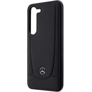 Mercedes Samsung Galaxy S23 HardCase Leather Urban Black