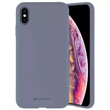 Mercury Silicone Phone Case for iPhone 12/12 Pro lavender/lavender gray