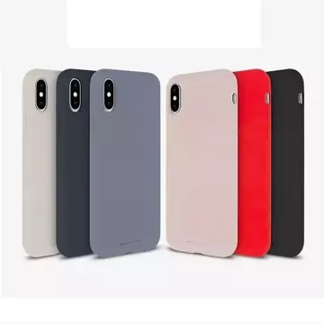 Mercury Silicone Phone Case for iPhone X/Xs black/black