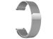 Milanese bracelet Alogy strap stainless steel for smartwatch 22mm Silver