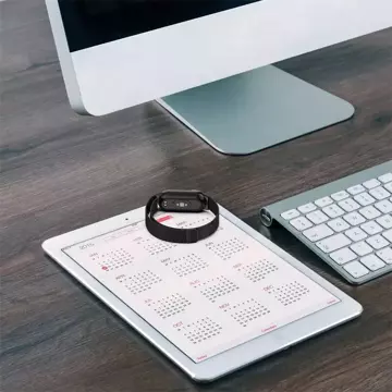 Milaneseband steel bracelet strap for Xiaomi Smart Band 8/ 8 NFC Silver