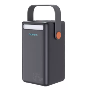 Mini power station, power bank Choetech B664 50000mAh 65W (black)