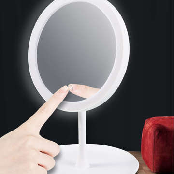 Mirror with LED lighting make-up lamp illuminated mirror 3 lighting modes White