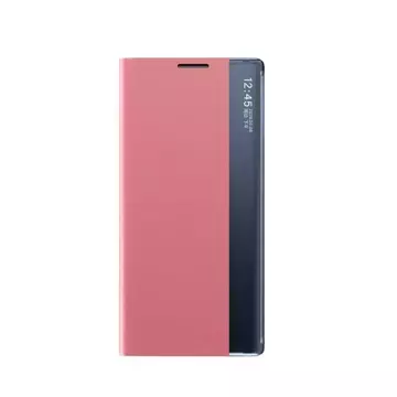 New Sleep Case Flip cover with stand function for Samsung Galaxy A73 pink