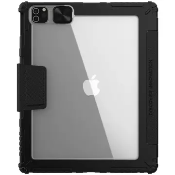 Nillkin Bumper Leather Case Pro Rugged Smart Cover with Camera Cover and Stand iPad Pro 12.9'' 2021 / 2020 black