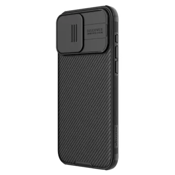 Nillkin CamShield Pro Magnetic Case for iPhone 15 Pro Max with Camera Protector - Black