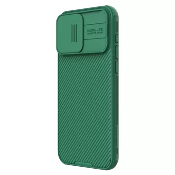 Nillkin CamShield Pro Magnetic Case for iPhone 15 Pro with Camera Protector - Green