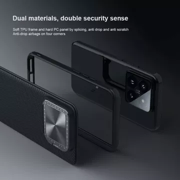 Nillkin CamShield Prop Magnetic Case for Xiaomi 14 - black