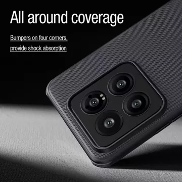 Nillkin Super Frosted Shield Pro Magnetic Case for Xiaomi 14 Pro - black