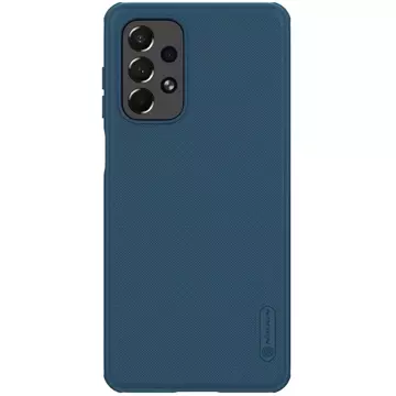 Nillkin Super Frosted Shield Pro durable case cover for Samsung Galaxy A73 blue