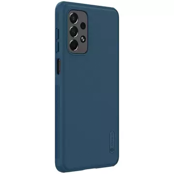 Nillkin Super Frosted Shield Pro durable case cover for Samsung Galaxy A73 blue