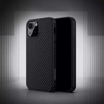 Nillkin case Synthetic Fiber Carbon iPhone 13 mini black