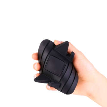 Non-slip car holder Silicone for GPS phone on the dashboard Black