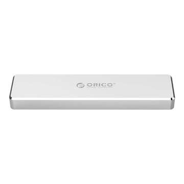 Orico M.2 SDD Enclosure, M-Key, USB-C 3.1 Gen.2, 10Gbps (Silver)