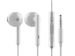 Original Huawei AM115 headphones 3.5mm remote control microphone white