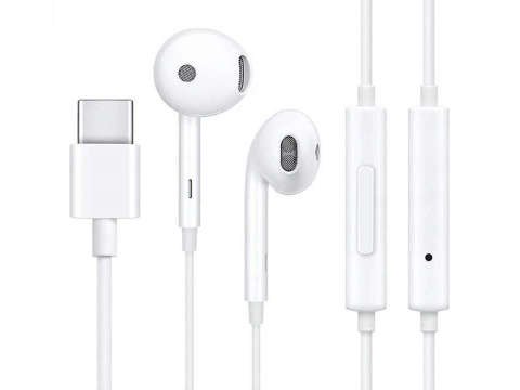 Original OPPO MH147 USB-C Type C Earbuds White