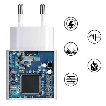 Original Samsung USB-C Wall Charger 25W Type C Cable 180cm Premium Super Fast Charge Set White