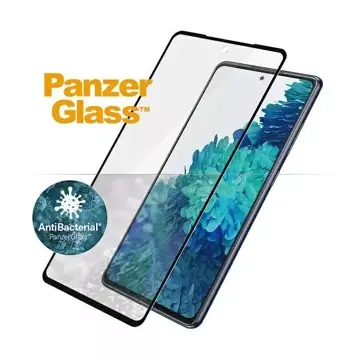 PanzerGlass E2E Microfracture glass for Sam S20 FE G781 Case Friendly Finger Print AntiBacterial black/black