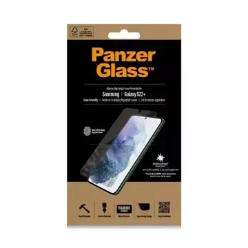 PanzerGlass E2E Microfracture glass for Sam S22 G906 Case Friendly AntiBacterial black/black 7294