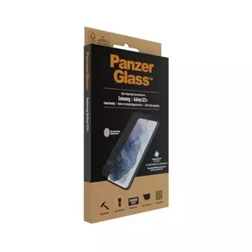 PanzerGlass E2E Microfracture glass for Sam S22 G906 Case Friendly AntiBacterial black/black 7294