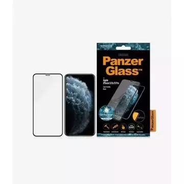 PanzerGlass E2E Super glass for iPhone X/XS /11 Pro Case Friendly black/black