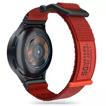 Pasek Nylon do Samsung Galaxy Watch 4 / 5 / 5 Pro / 6 / 7 / FE Orange