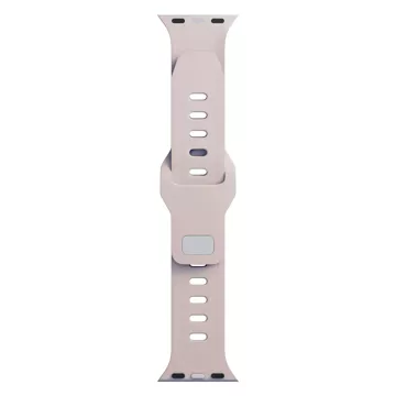 Pasek do smartwatcha 3mk Silicone Watch Strap do Apple Watch 42/44/45/49 mm Latte