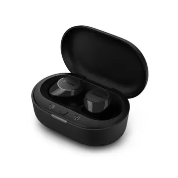 Philips TWS In-Ear Bluetooth True Wireless Headphones Black Phil-tat1209bk/00