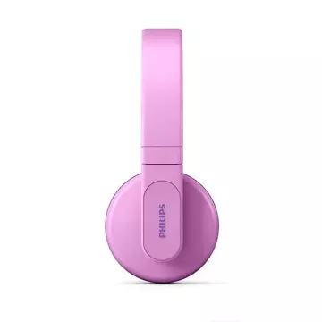 Philips wireless Bluetooth on-ear headphones for kids pink Tak4206pk