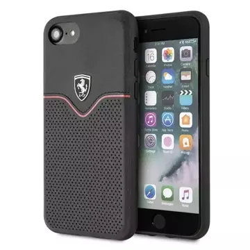 Phone case Ferrari iPhone 7/8 SE2020/SE2022 hardcase black/black Off Track Victory