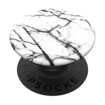 Popsockets 2 Dove White Marble phone holder and stand 800997 - standard