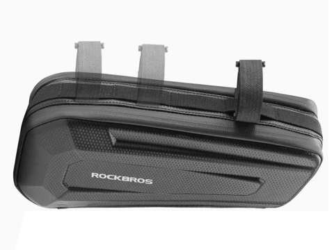 Pouch bag bicycle pannier frame bicycle holder RockBros B66 Black