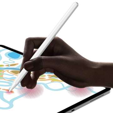 Precision stylus magnetic inductive Active Stylus Pen "2" for Apple iPad White