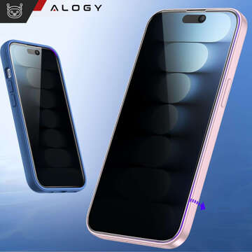 Privacy Glass for iPhone 14 Plus / 14 Pro Max Anti-Spy Private Anti-Spy Tempered Matte Screen Protector Alogy