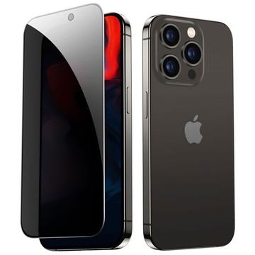 Privacy Glass for iPhone 15 Plus / 15 Pro Max Anti-Spy Private Anti-Spy Tempered Frosted Screen Protector