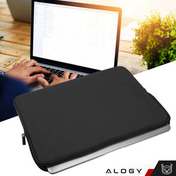 Protective Case Alogy Neoprene Universal Laptop Case 15.6 Black