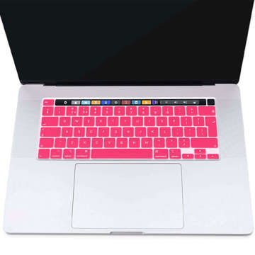 Protective cap Alogy keyboard cover for Apple Macbook Pro 13/ Pro 16 Pink