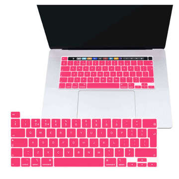 Protective cap Alogy keyboard cover for Apple Macbook Pro 13/ Pro 16 Pink