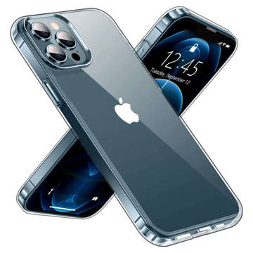 Protective case Alogy Hybrid Case Super Clear for Apple iPhone 12 Pro Max Clear Glass