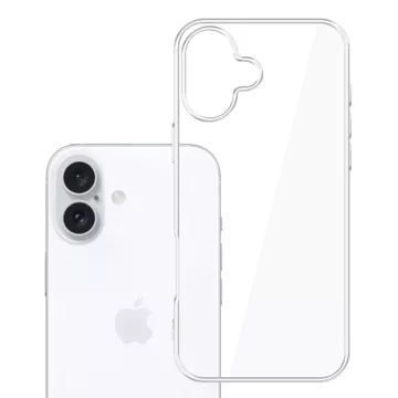 Protective case for Apple iPhone 16 3mk Clear Case Eco