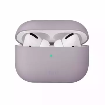 Protective case for UNIQ headphones Lino case for Apple AirPods Pro Silicone lavender/lilac lavender