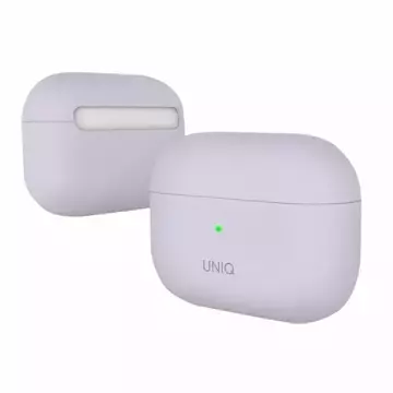 Protective case for UNIQ headphones Lino case for Apple AirPods Pro Silicone lavender/lilac lavender