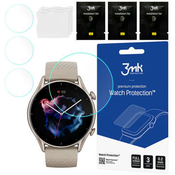 Protective film for Xiaomi Amazfit GTR 3 - 3mk Watch Protection™ v. ARC