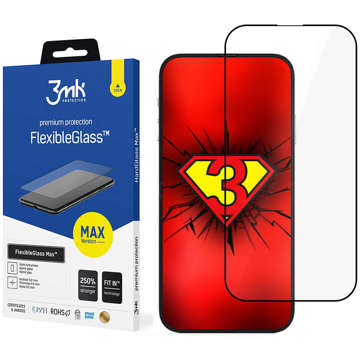 Protective glass for Apple iPhone 14 Pro - 3mk FlexibleGlass Max™