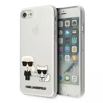 Protective phone case Karl Lagerfeld KLHCI8CKTR for Apple iPhone 7/8/ SE 2020/2022 hardcase Transparent Karl