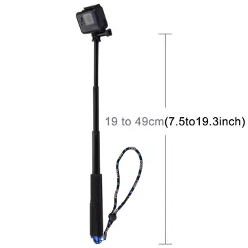 Puluz Selfie Stick for action cameras PZ150 (black)