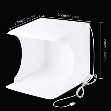 Puluz Shadowless Tent 23cm LED PU5023