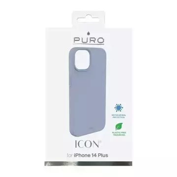 Puro ICON Cover phone case for iPhone 14 Plus blue/sierra blue